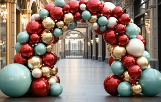 how many balloons for a balloon arch