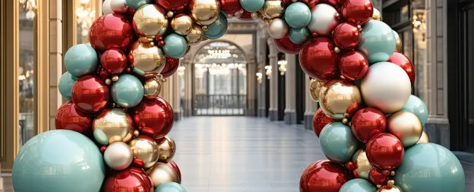 how many balloons for a balloon arch